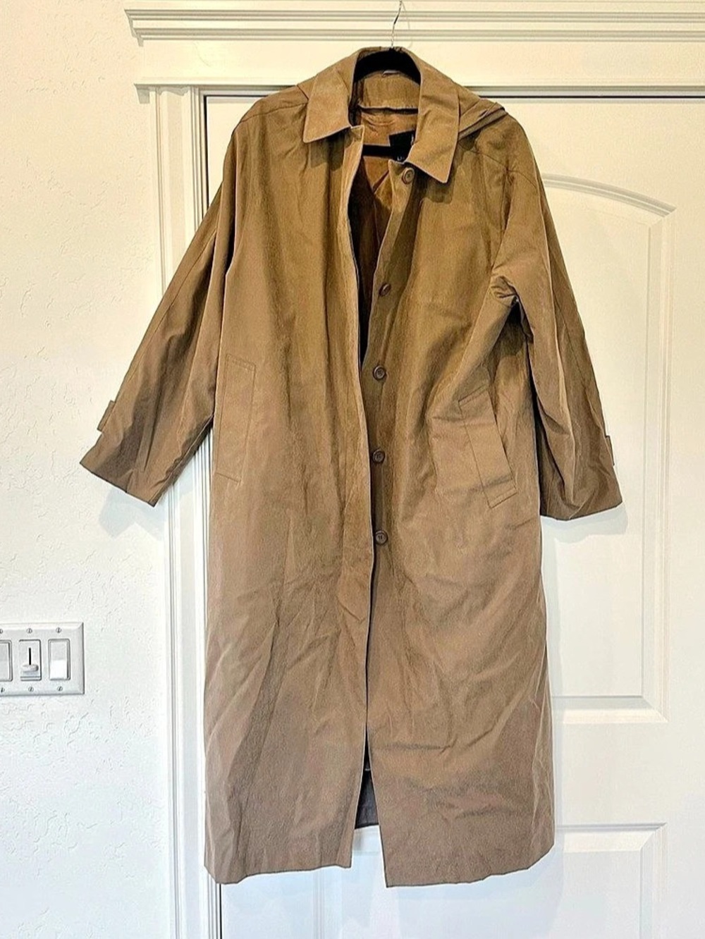 London Fog Trench Coat Tan Women’s 14PET Petite